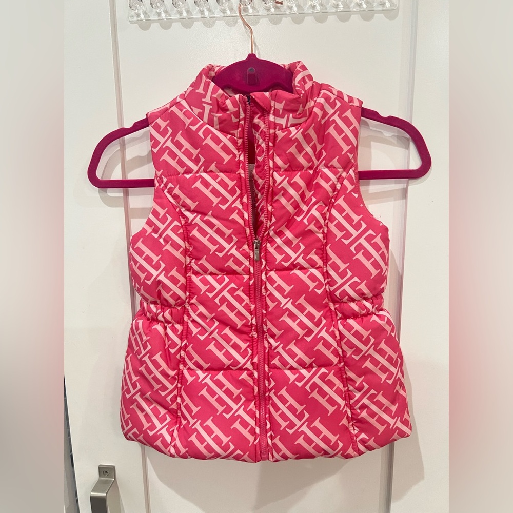 ⭐️3/$27⭐️ NWT Tommy Hilfiger Pink Puffer Vest. Girls size 6